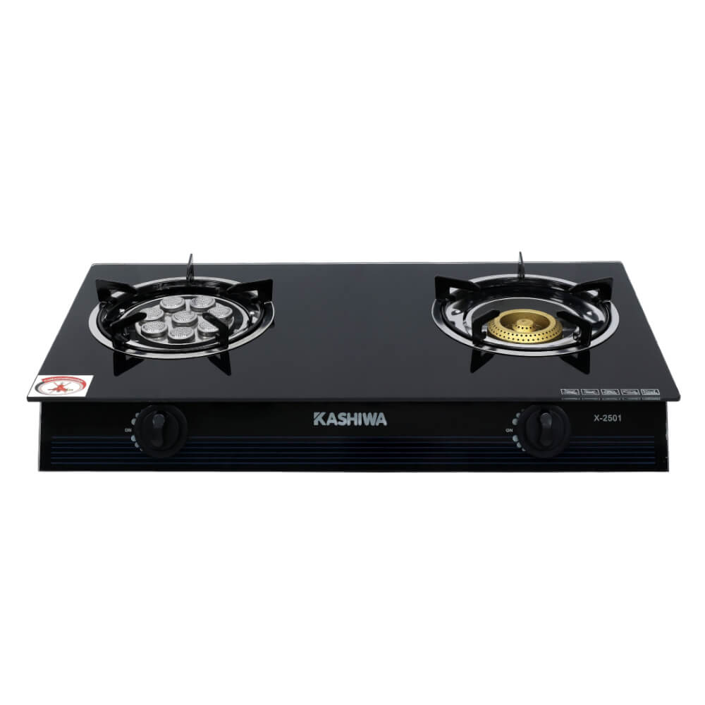 เตาแก๊สตั้งโต๊ะ KASHIWA รุ่น X-2501 สีดำ