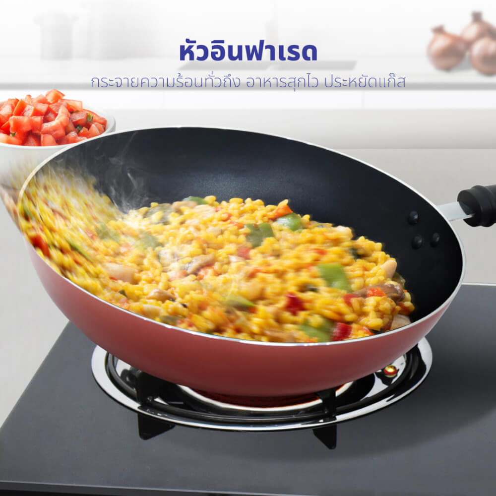 เตาแก๊สตั้งโต๊ะ KASHIWA รุ่น X-2300 สีดำ