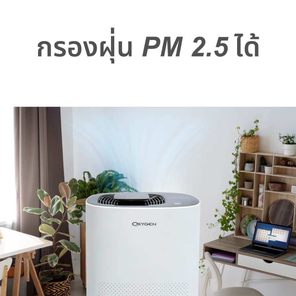 เครื่องฟอกอากาศ OXYGEN รุ่น AP-005 สีขาว_3