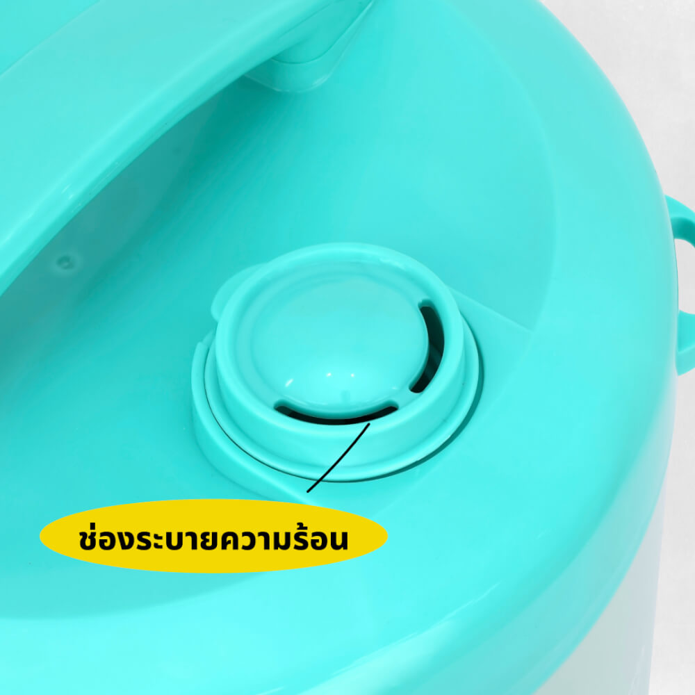 หม้อหุงข้าว SUPER HERO DC KASHIWA รุ่น RC-113 ขนาด 1 ลิตร สีฟ้า
