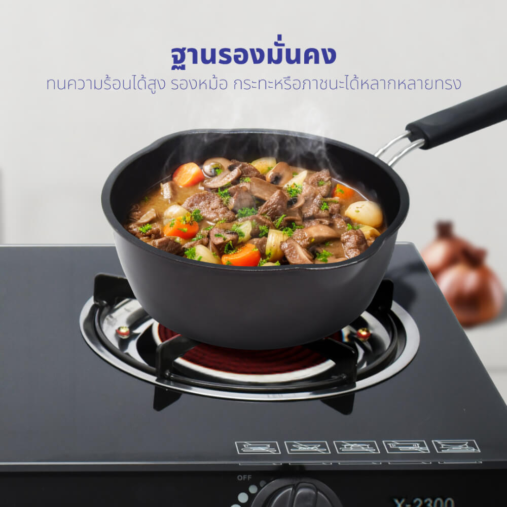 เตาแก๊สตั้งโต๊ะ KASHIWA รุ่น X-2300 สีดำ