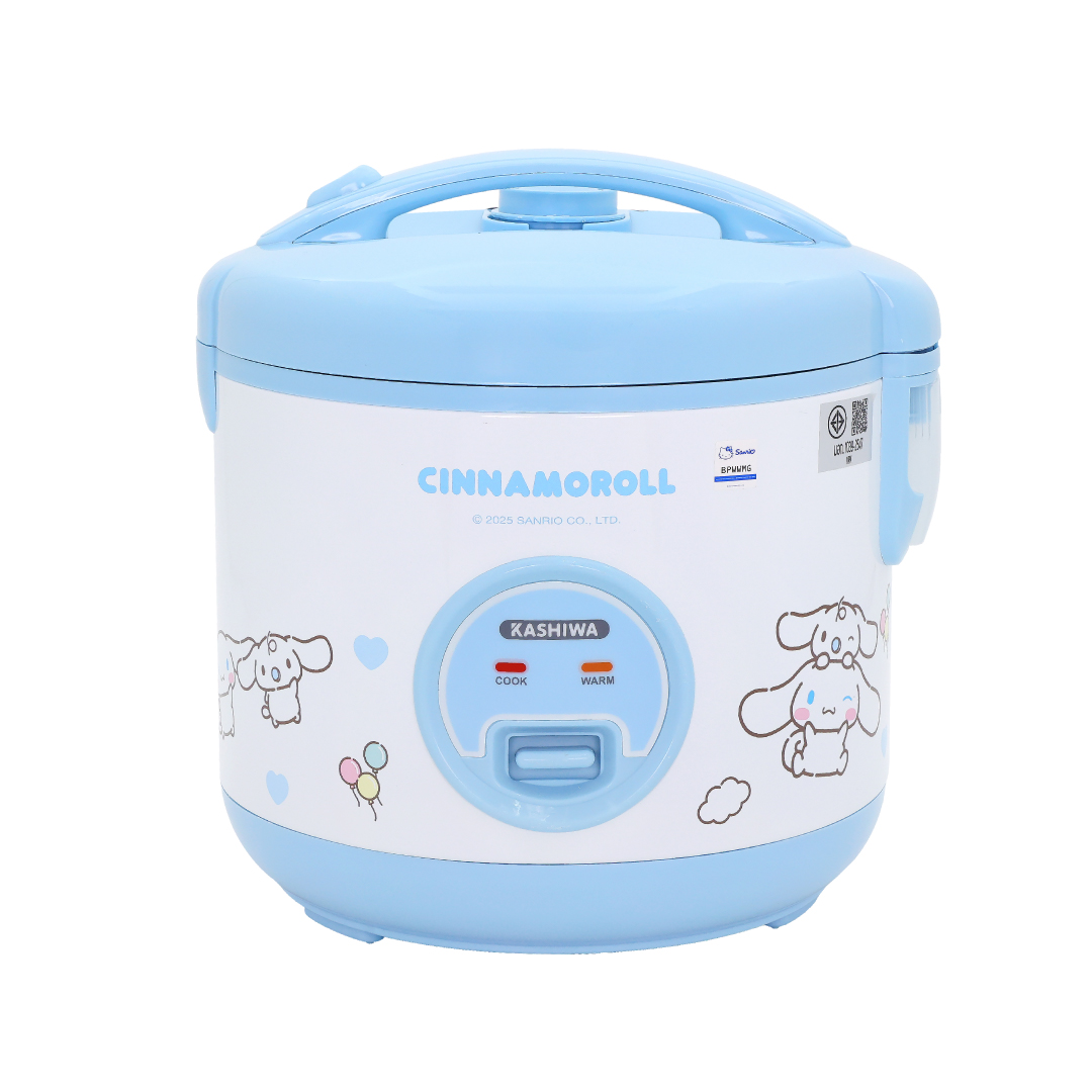 หม้อหุงข้าว KASHIWA รุ่น RC-117 ความจุ 1 ลิตร ลาย Cinnamoroll