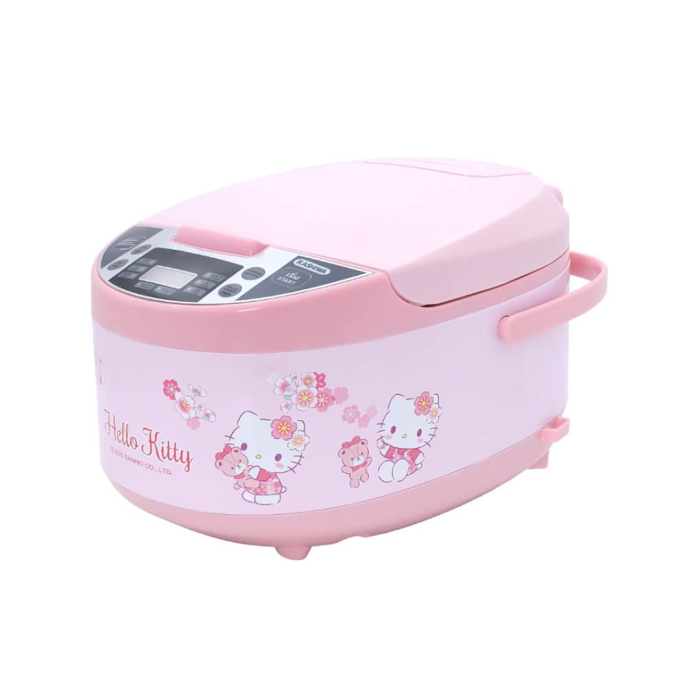 หม้อหุงข้าวดิจิตอล KASHIWA รุ่น RC-1803 ขนาด 1.8 ลิตร ลาย HELLO KITTY สีชมพู_5