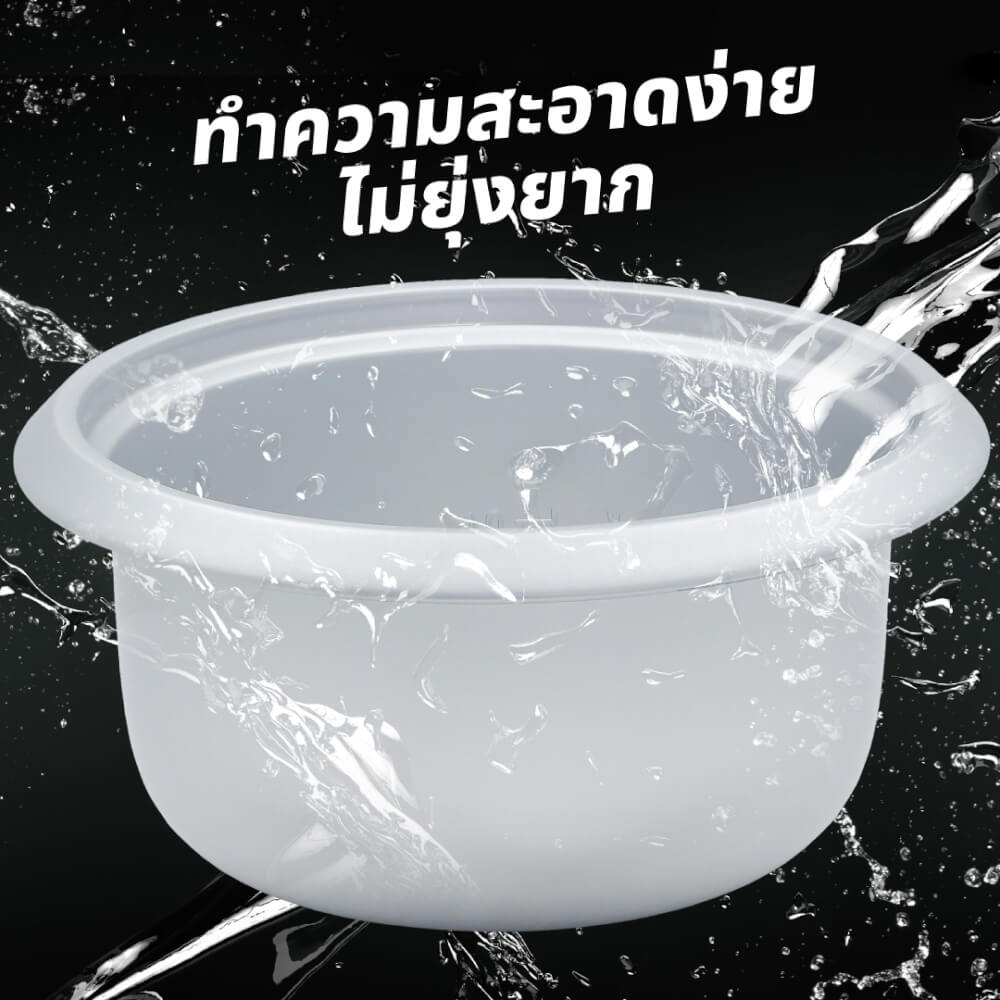หม้อหุงข้าว KASHIWA รุ่น RC-722 ขนาด2.2ลิตร สีฟ้า