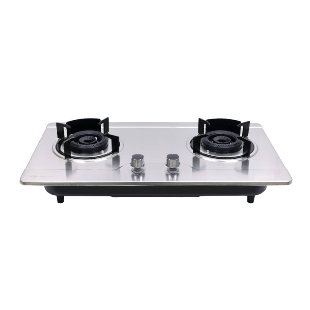 เตาแก๊สตั้งโต๊ะ OXYGEN รุ่น Q-5001 สีเงิน
