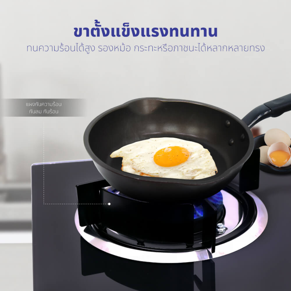 ชุดเซต เครื่องดูดควัน + เตาฝังแก๊ส 2 หัว KASHIWA PSD-309H+ X-5100 + ชุดหัวปรับแรงดันต่ำ