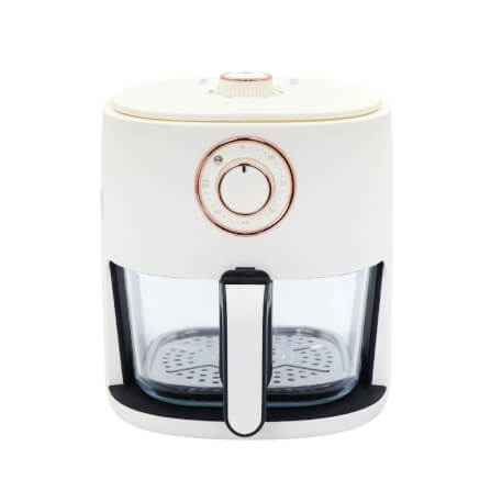 หม้อทอดไร้น้ำมัน OXYGEN รุ่น KW-816 ขนาด 4 ลิตร สีขาว_0