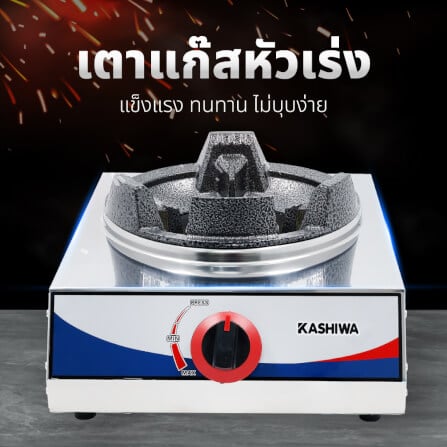 เตาแก๊สตั้งโต๊ะ KASHIWA รุ่น K-1008 สีเงิน_2