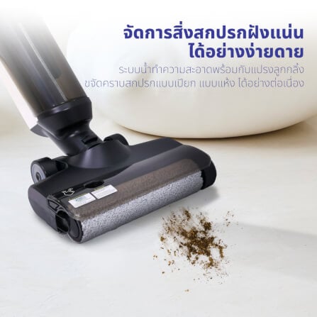 เครื่องดูดฝุ่นไร้สายแบบด้าม KASHIWA รุ่น KW-618 สีดำ_2
