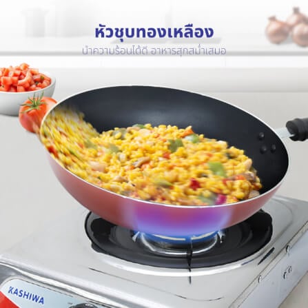 เตาแก๊สตั้งโต้ะหัวเดี่ยว KASHIWA รุ่น K-1100 สีเงิน_3