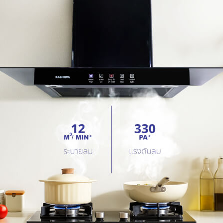 เครื่องดูดควัน KASHIWA รุ่น PSD-209D สีดำ_3