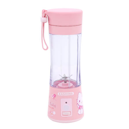เครื่องปั่นน้ำผลไม้ KASHIWA รุ่น KW-778 ความจุ 380 มิลลิลิตร ลาย HELLO KITTY สีชมพู_4