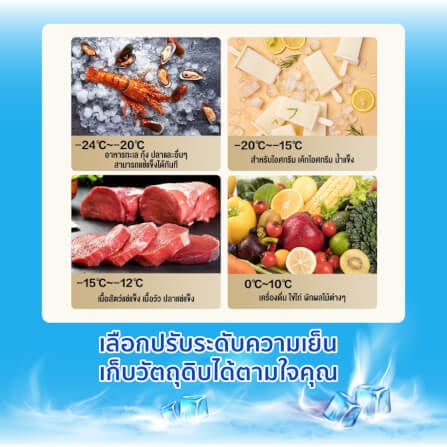 ตู้แช่ OXYGEN รุ่น BD-300 ความจุ 300 ลิตร สีขาว_5