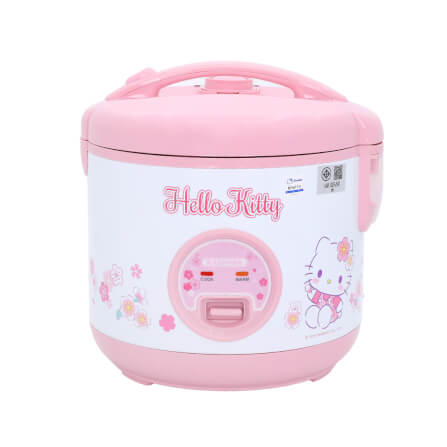 หม้อหุงข้าว KASHIWA รุ่น RC-112 ขนาด 1 ลิตร ลาย HELLO KITTY สีชมพู_5