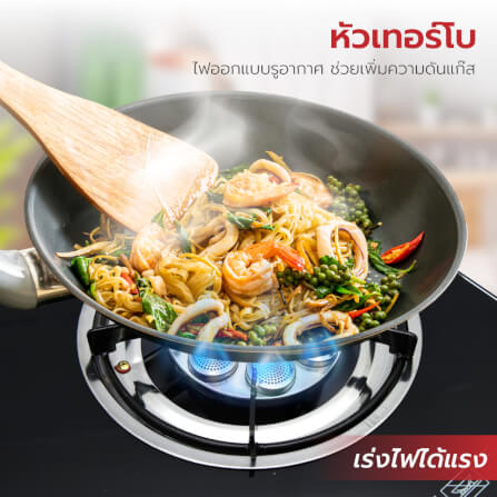 ชุดเซต เครื่องดูดควัน + เตาแก๊ส 2หัว KASHIWA PSD-308H + X-2400 + ชุดหัวปรับแรงดันต่ำ_7
