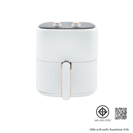 หม้อทอดไร้น้ำมัน OXYGEN รุ่น KW-835 ขนาด 6 ลิตร สีขาว_11