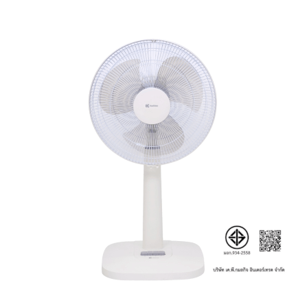 พัดลมตั้งพื้น KASHIWA รุ่น FS-2202 ขนาด 16 นิ้ว สีขาว_9