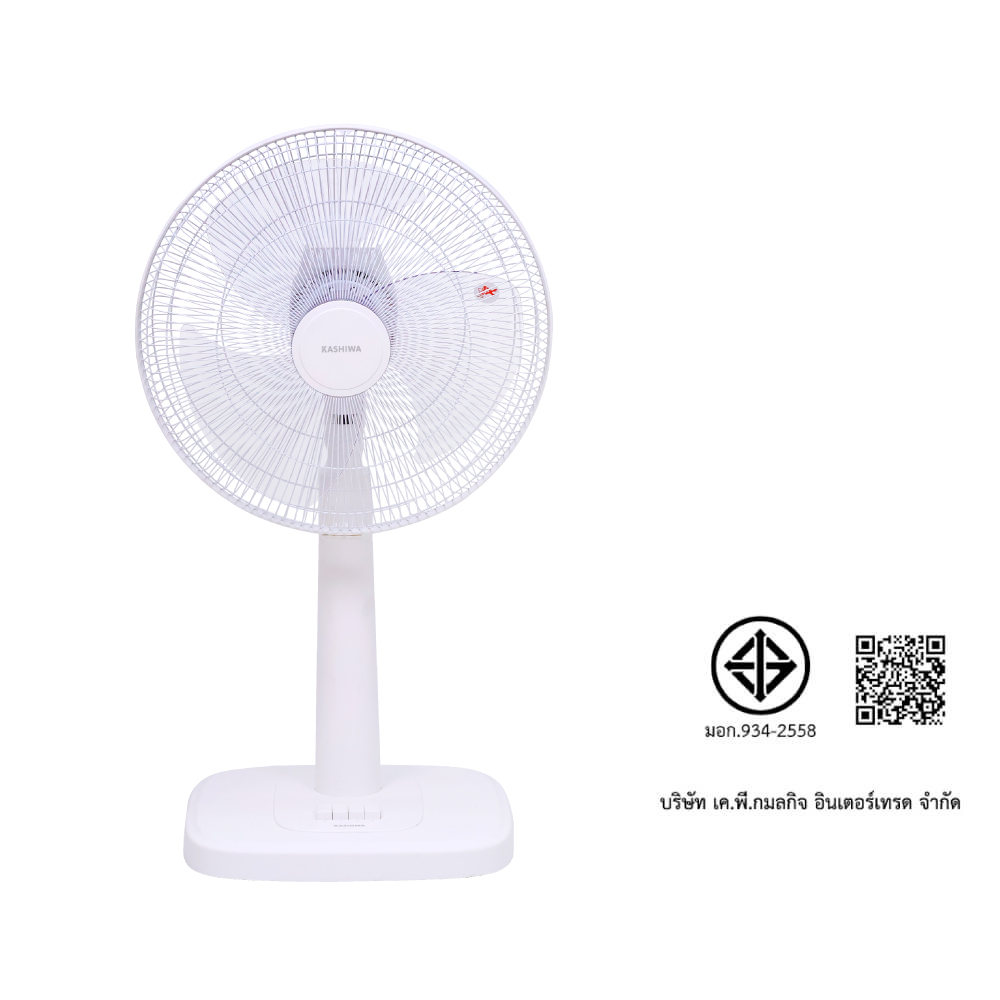 พัดลมตั้งพื้น KASHIWA รุ่น FS-2201 สีขาว_1