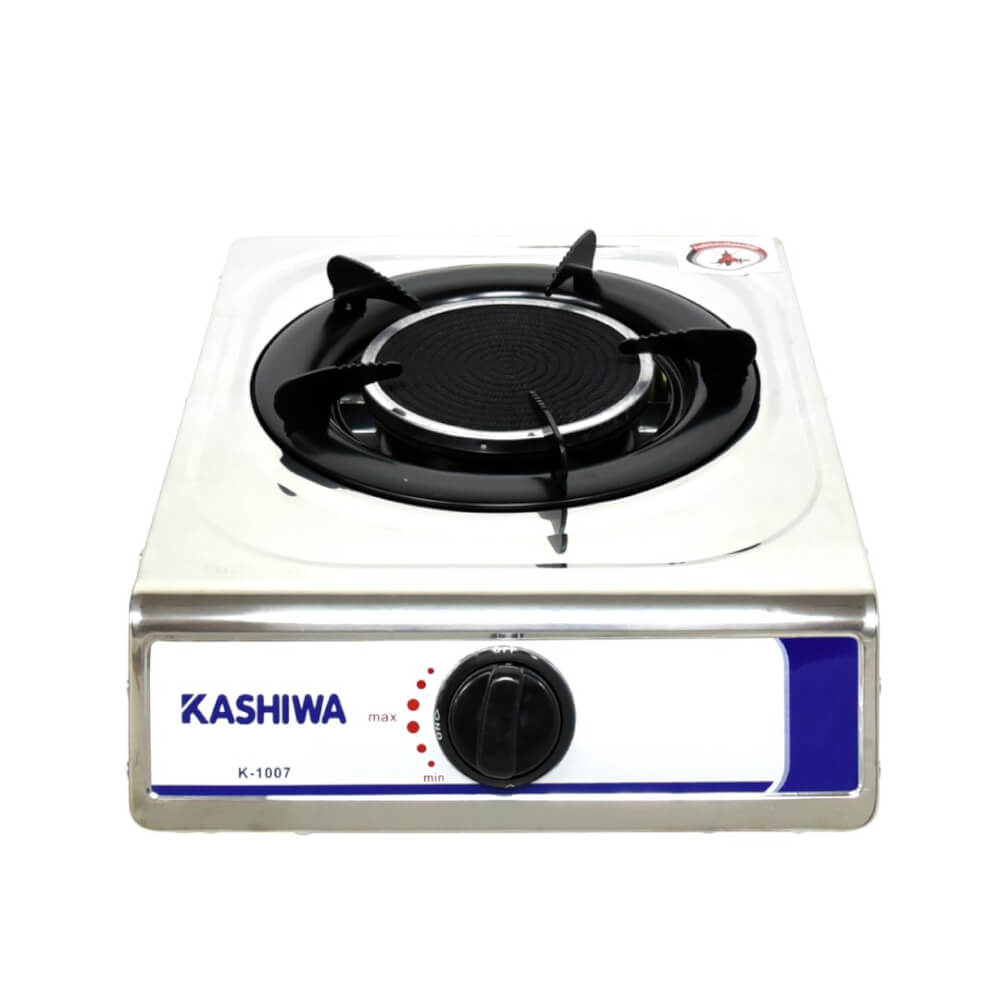 เตาแก๊สตั้งโต๊ะ KASHIWA รุ่น K-1007 สีเงิน_10