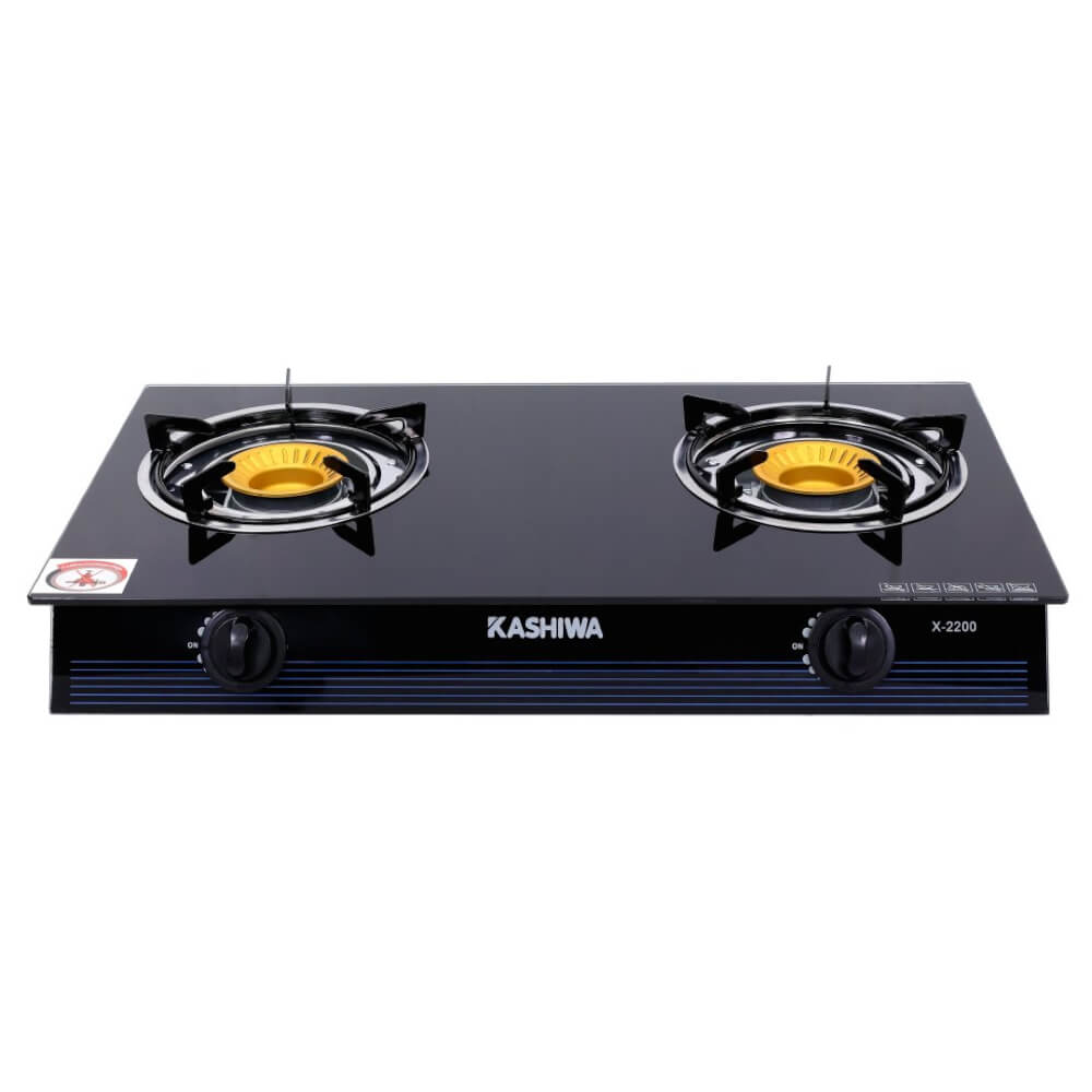 เตาแก๊สตั้งโต๊ะ KASHIWA รุ่น X-2200 สีดำ_11