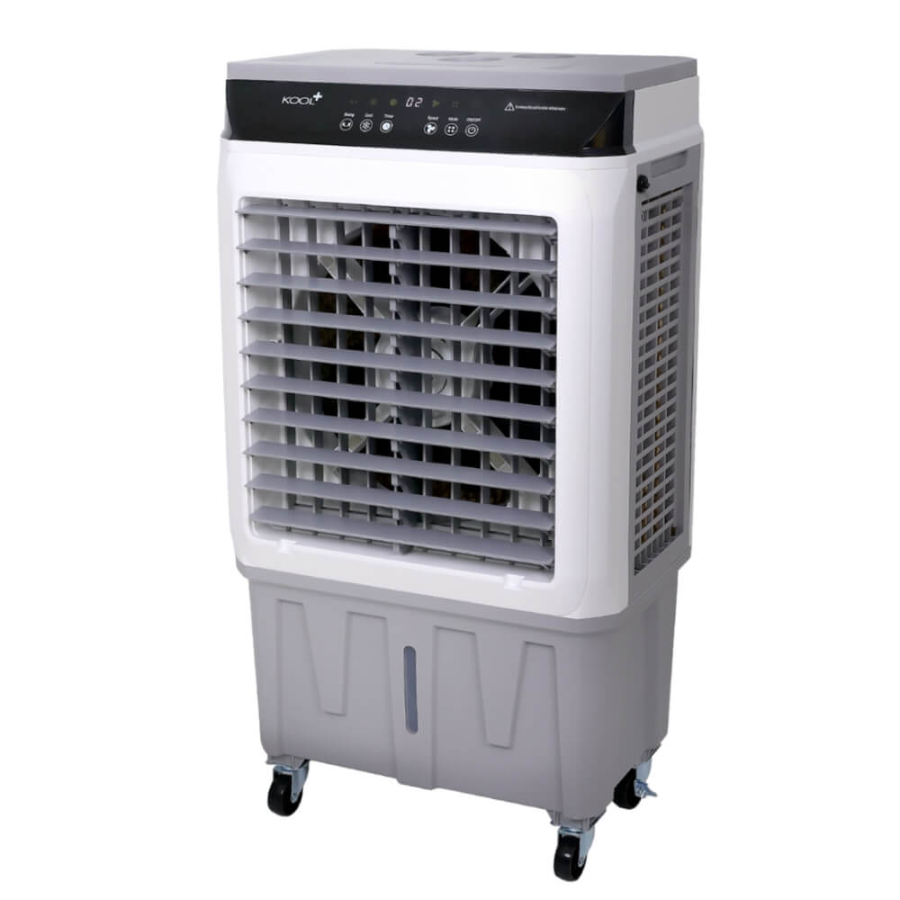 พัดลมไอเย็น KASHIWA รุ่น KOOL+AC-801 ขนาด 30 ลิตร สีเทาขาว