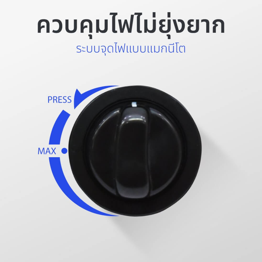 เตาแก๊สตั้งโต๊ะ KASHIWA รุ่น X-1600 สีดำ