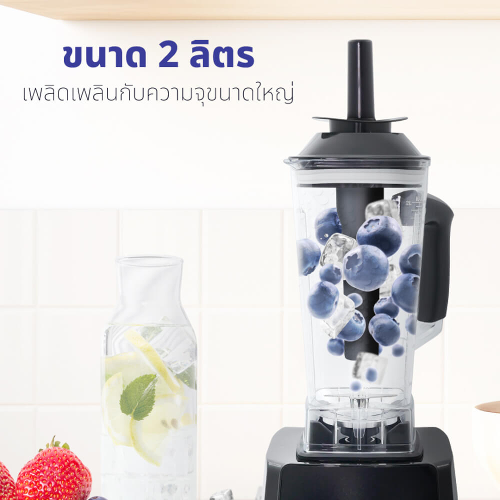  เครื่องปั่นน้ำผลไม้ Kashiwa รุ่น TG-04 สีดำ