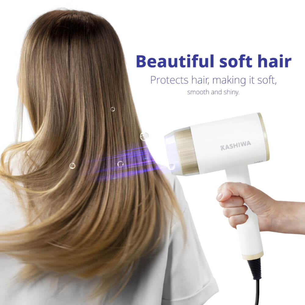 ไดร์เป่าผม KASHIWA รุ่น HR-1600 สีขาว