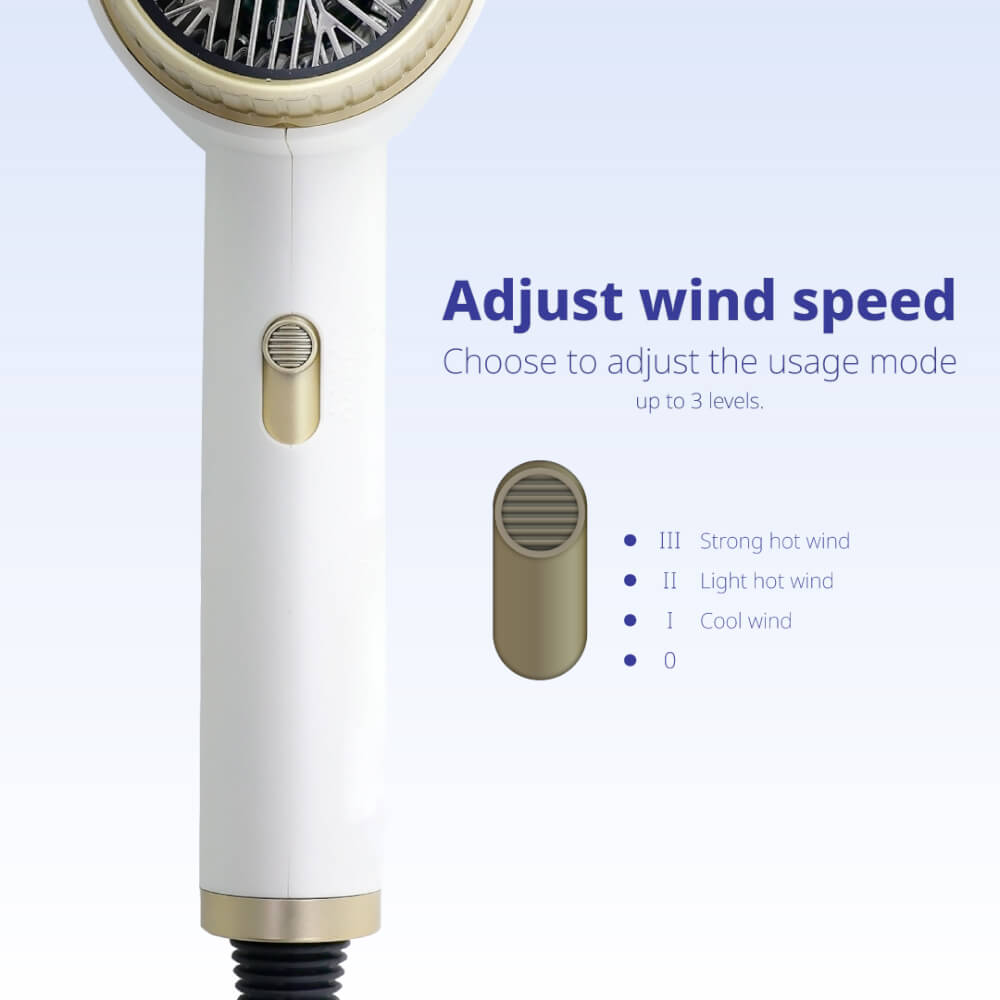 ไดร์เป่าผม KASHIWA รุ่น HR-1600 สีขาว