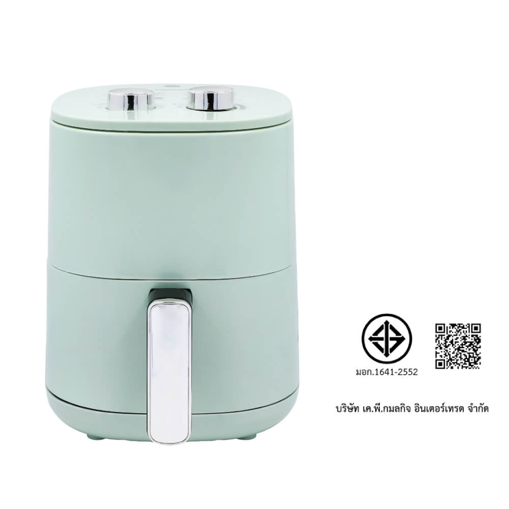 หม้อทอดไร้น้ำมัน KASHIWA รุ่น KW-818 1000W สีเขียว