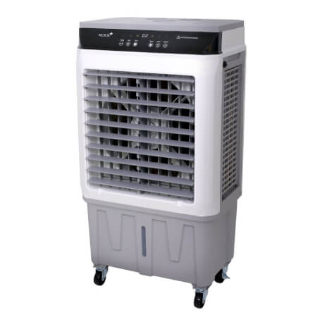 พัดลมไอเย็น KASHIWA รุ่น KOOL+AC-801 ขนาด 30 ลิตร สีเทาขาว_1