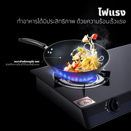 เตาแก๊สตั้งโต๊ะ KASHIWA รุ่น X-2200 สีดำ_3