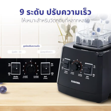  เครื่องปั่นน้ำผลไม้ Kashiwa รุ่น TG-04 สีดำ_4