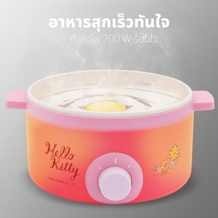 หม้ออเนกประสงค์ KASHIWA รุ่น KW-109 Hello Kitty สีชมพู_5