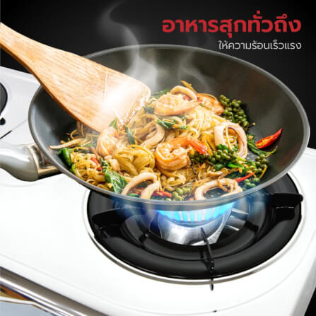 เตาแก๊สตั้งโต๊ะ KASHIWA รุ่น K-2000 สีเงิน_5