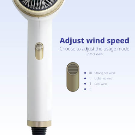 ไดร์เป่าผม KASHIWA รุ่น HR-1600 สีขาว_6
