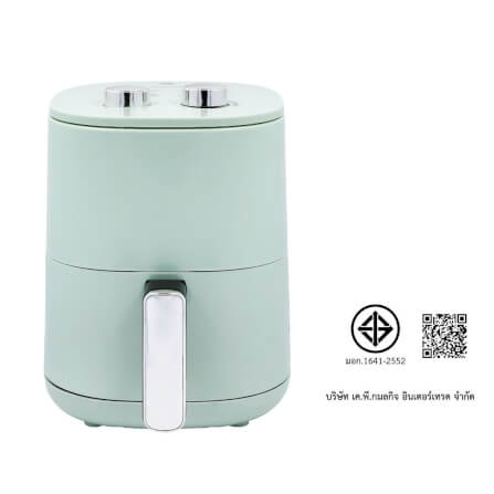 หม้อทอดไร้น้ำมัน KASHIWA รุ่น KW-818 1000W สีเขียว_11