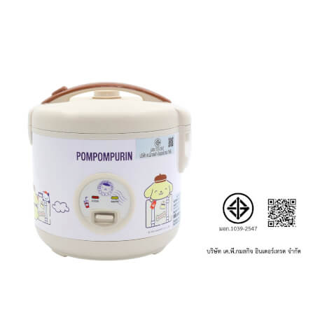 หม้อหุงข้าว KASHIWA รุ่น RC-116 ความจุ 1 ลิตร ลาย POMPOMPURIN_11