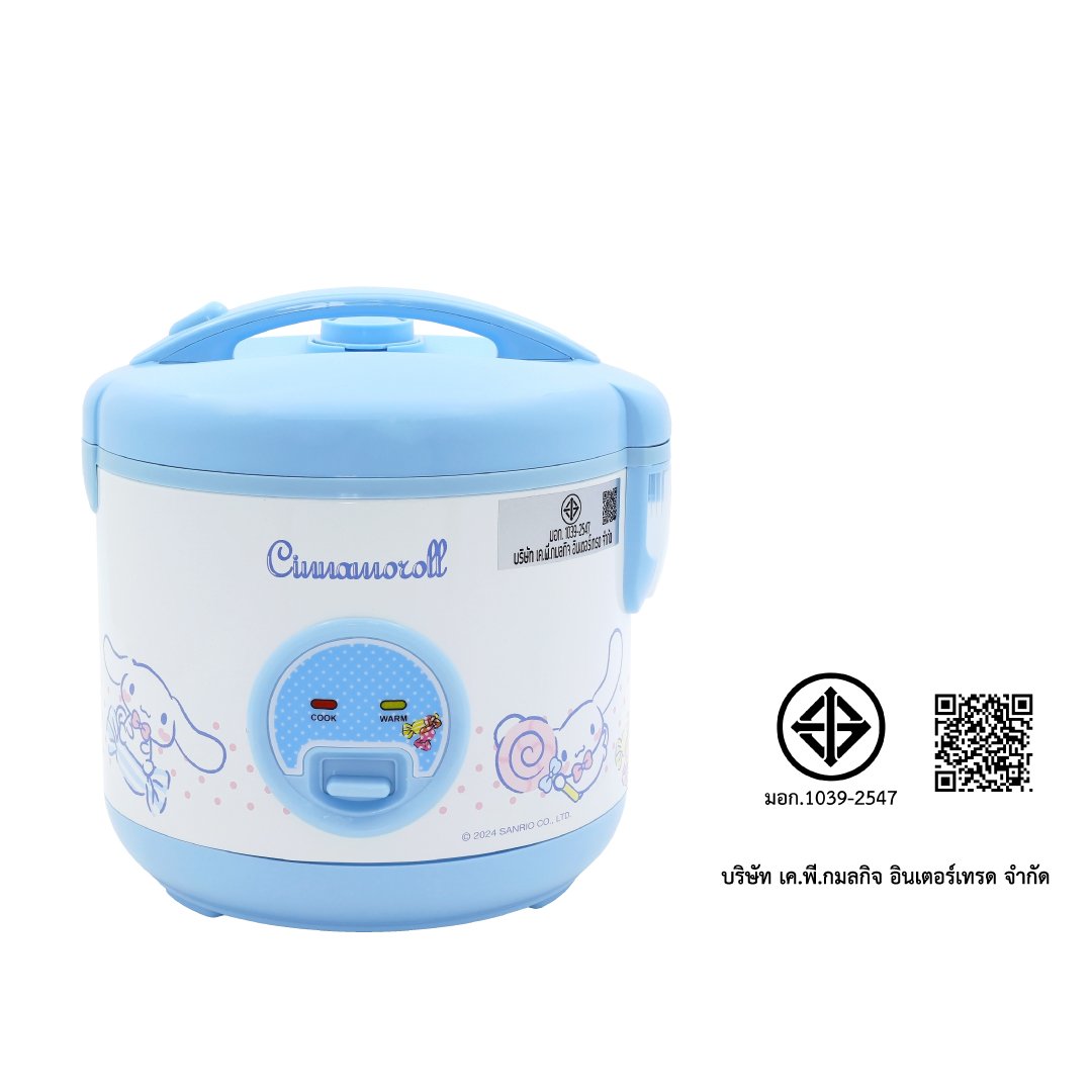 หม้อหุงข้าว KASHIWA รุ่น RC-117 ความจุ 1 ลิตร ลาย Cinnamoroll_11