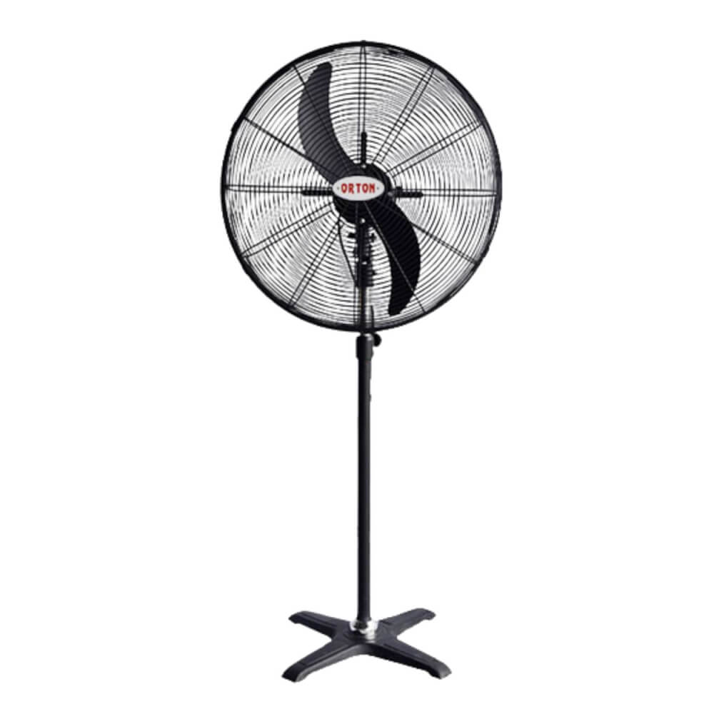 พัดลมอุตสาหกรรมใบดำ ORTON ตั้งพื้น รุ่น FS-SERIES ขนาด 26 นิ้ว สีดำ