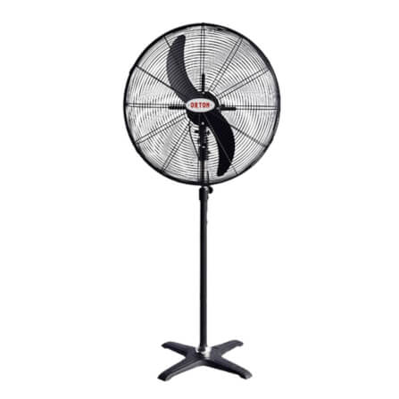 พัดลมอุตสาหกรรมใบดำ ORTON ตั้งพื้น รุ่น FS-SERIES ขนาด 24 นิ้ว สีดำ_1