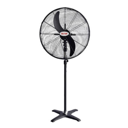 พัดลมอุตสาหกรรมใบดำ ORTON ตั้งพื้น รุ่น FS-SERIES ขนาด 30 นิ้ว สีดำ_1