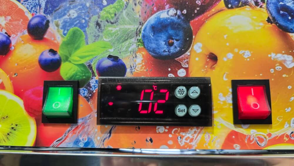 ตู้แช่เครื่องดื่ม 2 ประตู THE COOL รุ่น ALPHA 2P PREMIUM-SWW ความจุ 27.6 คิว สีขาว_7