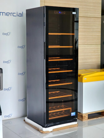 ตู้แช่ไวน์ THE COOL รุ่น WINDY 400EUV 100 ขวด  ความจุ 14.1 คิว สีดำ_6