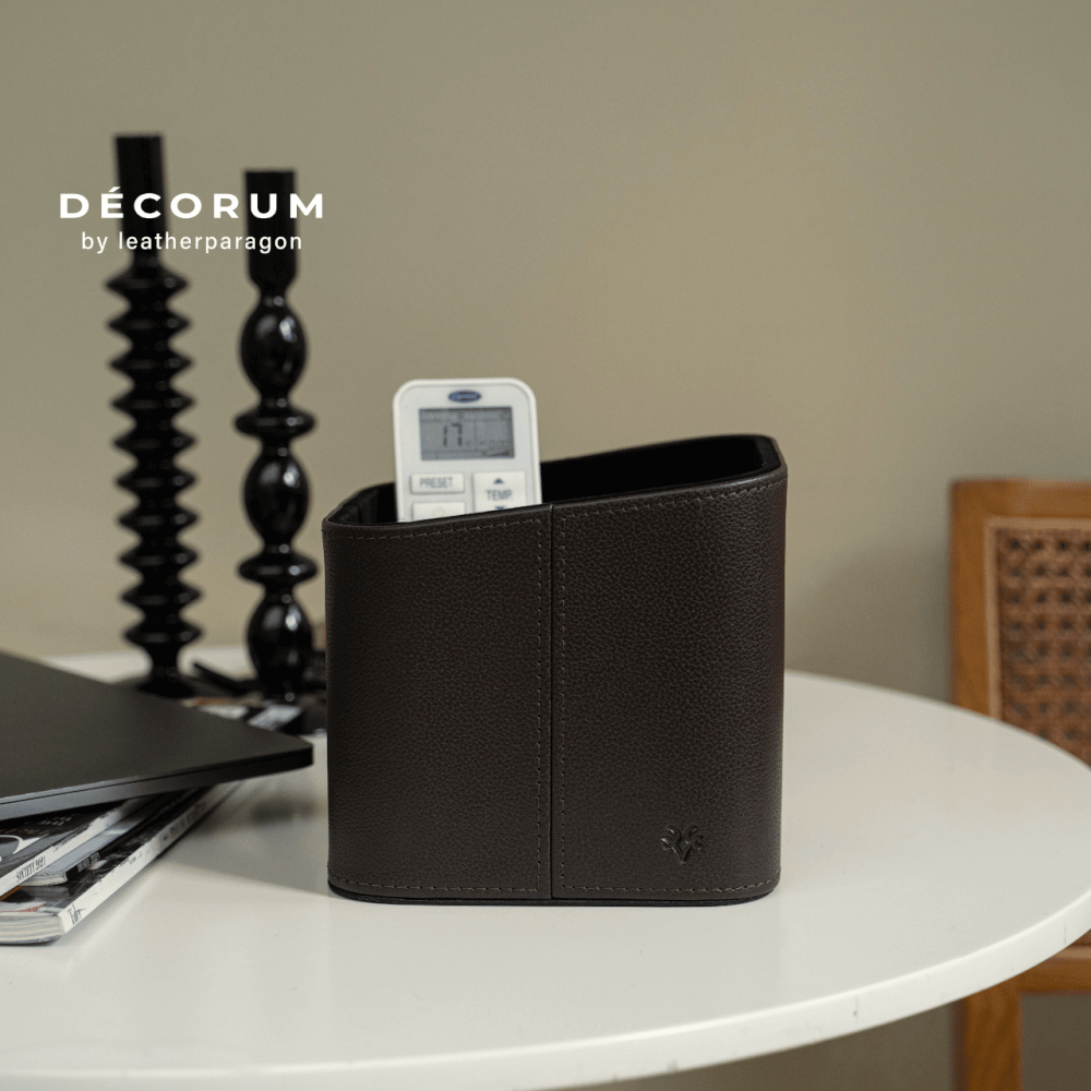 ที่วางรีโมตหนัง Decorum 16x16x15 cm สีเทา_1
