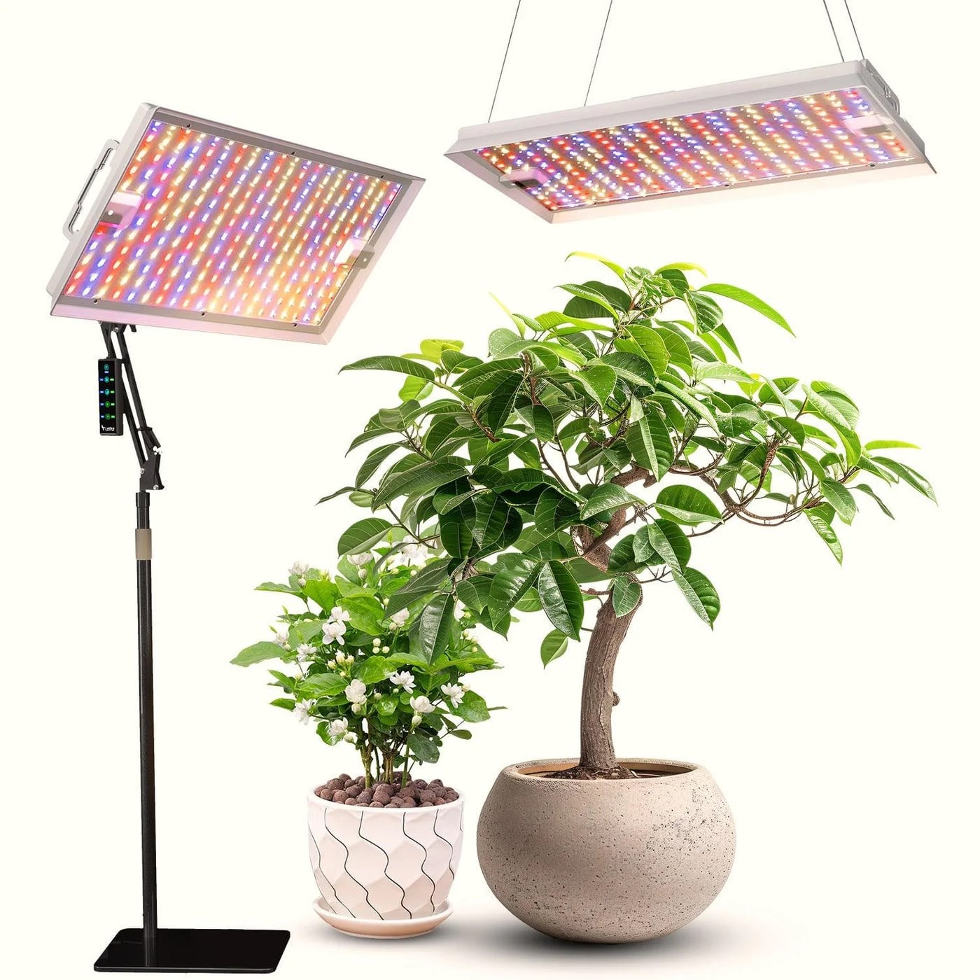 ไฟปลูกต้นไม้ในร่มอัจฉริยะ LED 100W LETPOT SMART GROW LIGHT (ควบคุมผ่าน MOBILE APPLICATION_0