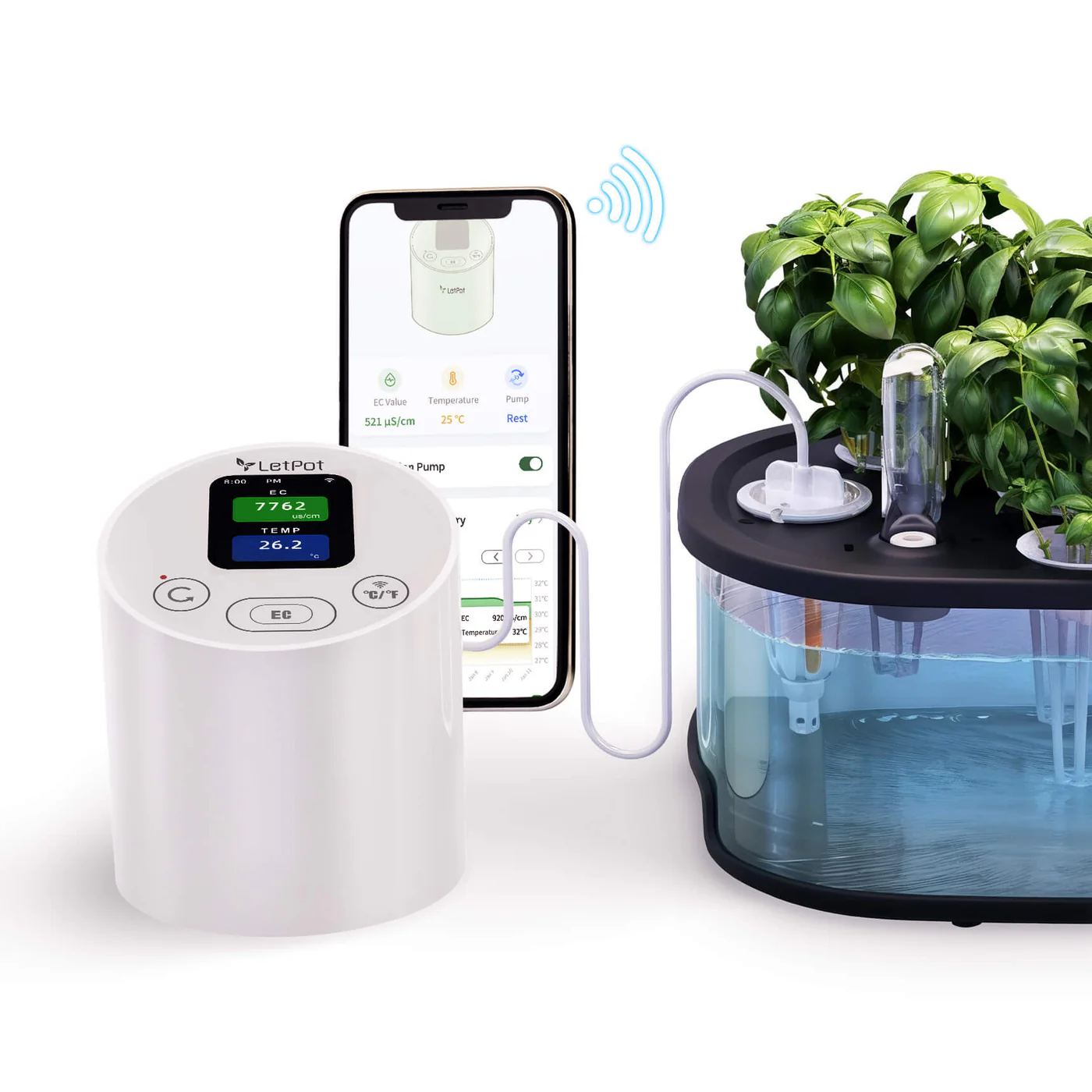 เครื่องวัด EC อัจฉริยะ LetPot EC Meter (ควบคุมผ่าน smart mobile app)_9