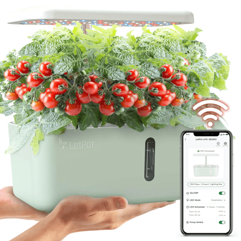 เครื่องปลูกระบบไฮโดรโปนิกส์อัตโนมัติ 5 ช่อง LetPot MINI (ควบคุมผ่าน smart mobile app)_1