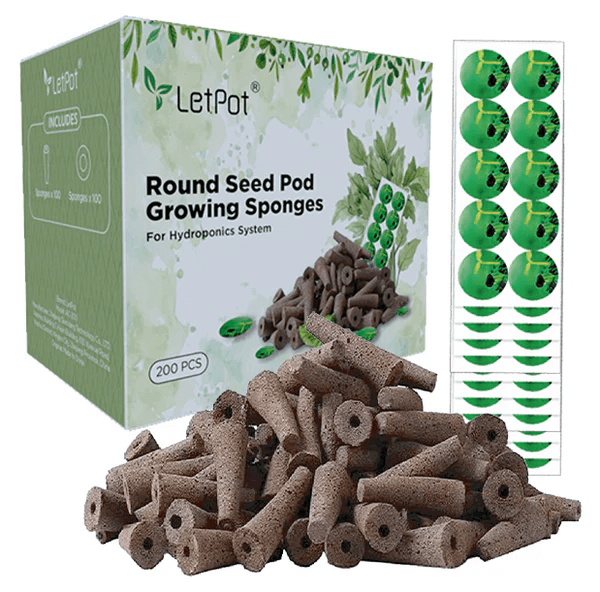 ชุดวัสดุปลูกพืชไฮโดรโปนิกส์แบบกลม LetPot 200 ชิ้น (ใช้กับเครื่องรุ่น MAX/SENIOR/AIR)_1