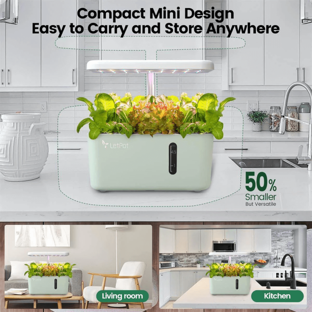 เครื่องปลูกระบบไฮโดรโปนิกส์อัตโนมัติ 5 ช่อง LetPot MINI (ควบคุมผ่าน smart mobile app)_10